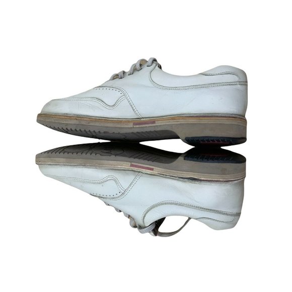 Converse HAMPTONS STYLED BY NINO CERRUTI BEIGE IVORY LEATHER OXFORD Size 10  USA - Picture 2 of 10